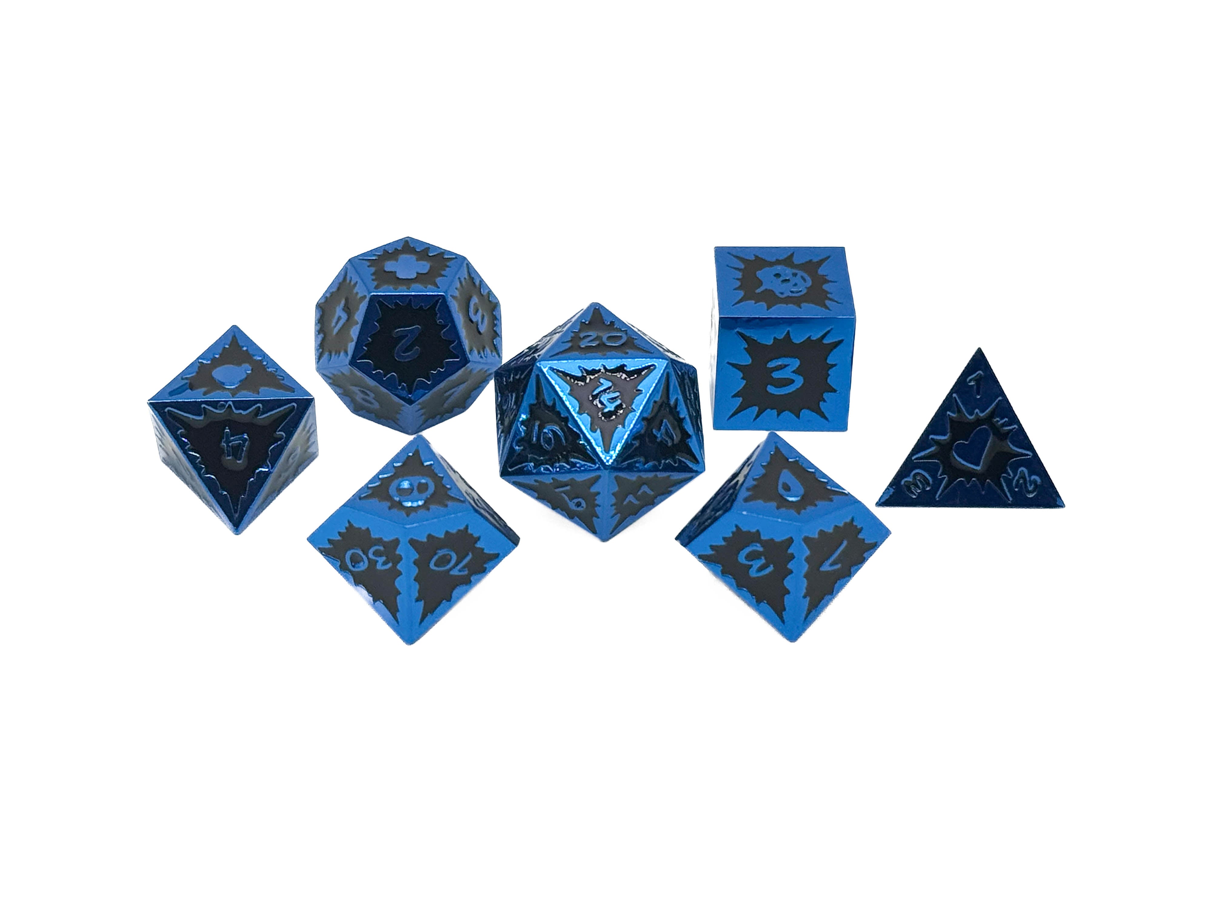 Anime Mystery Dice Set-Mystery Deals-Norse Foundry -mystery dice-dungeons and dragons-d&d-dungeons & dragons-mystery deal-Perfect for Tabletop RPGs