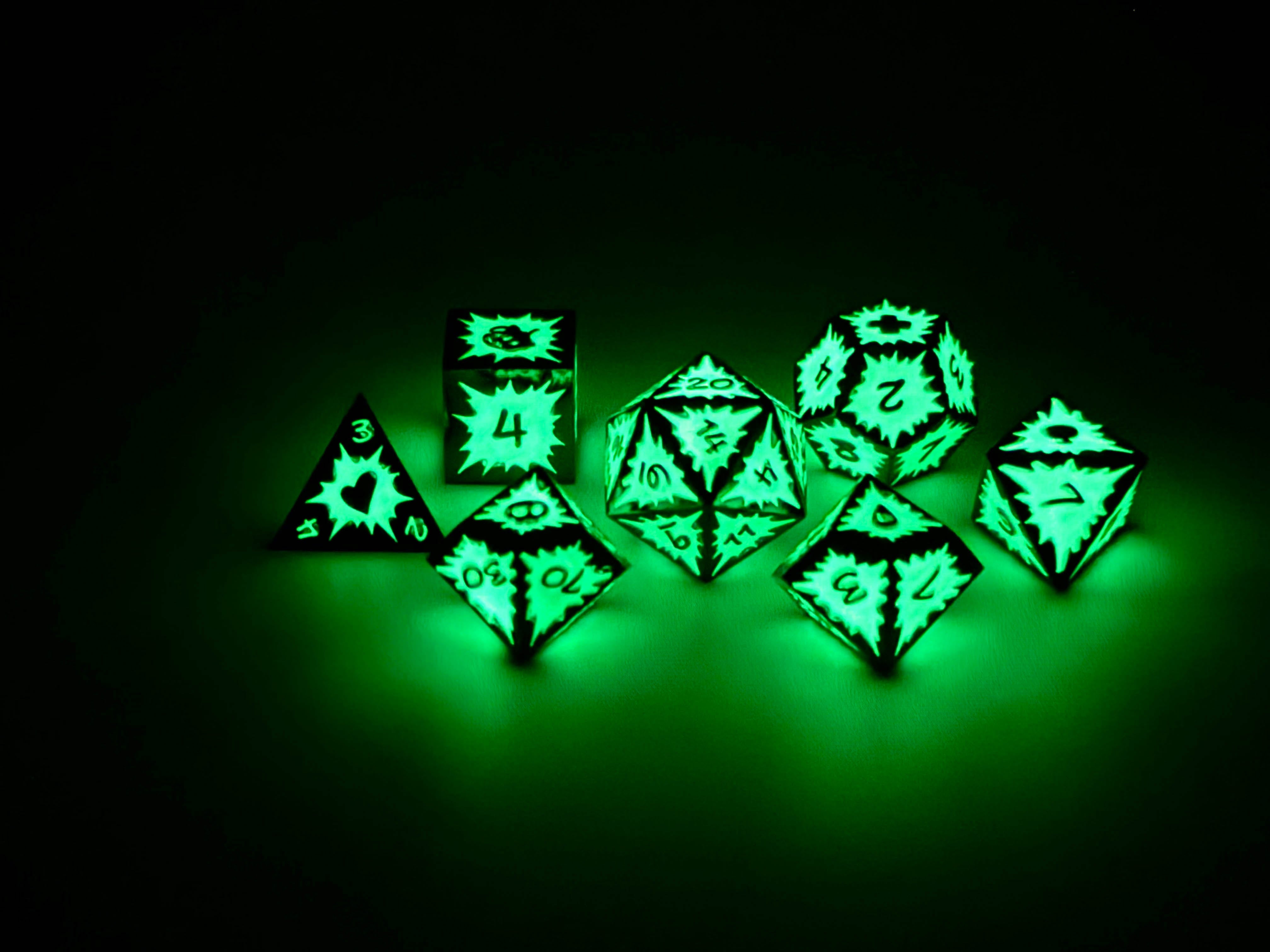 Anime Mystery Dice Set-Mystery Deals-Norse Foundry -mystery dice-dungeons and dragons-d&d-dungeons & dragons-mystery deal-Perfect for Tabletop RPGs