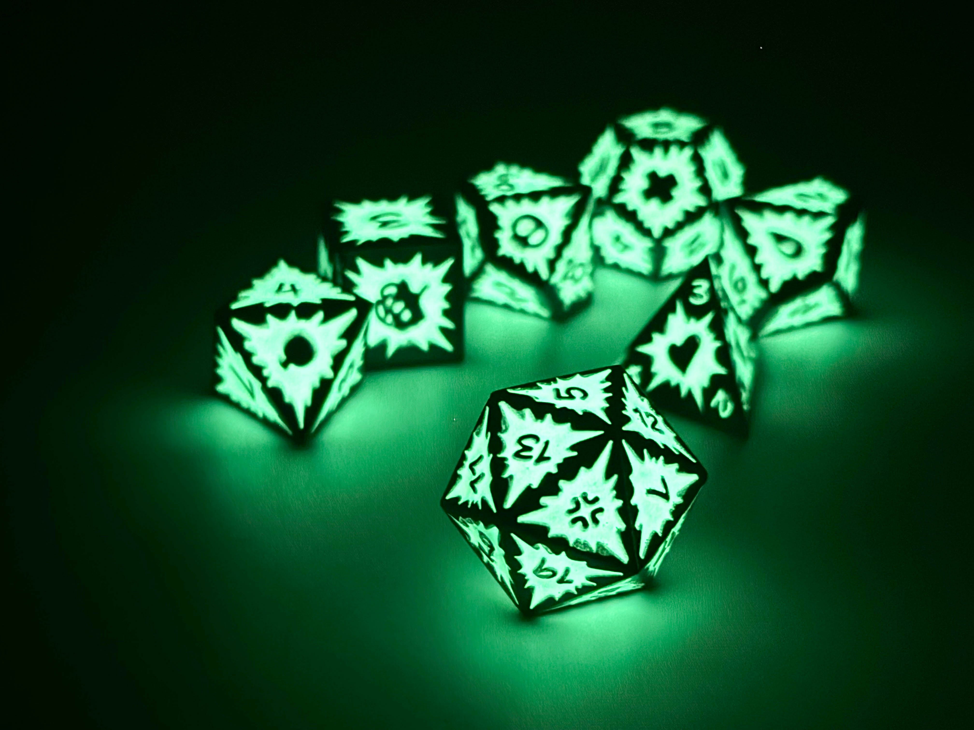 Anime Mystery Dice Set-Mystery Deals-Norse Foundry -mystery dice-dungeons and dragons-d&d-dungeons & dragons-mystery deal-Perfect for Tabletop RPGs