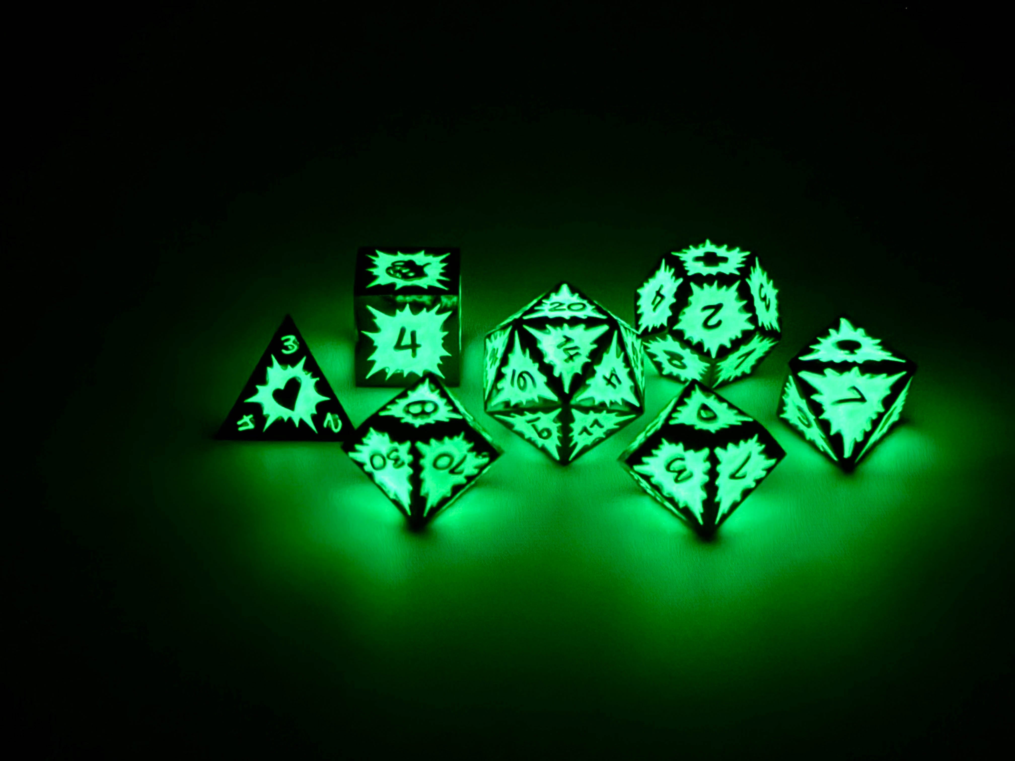 Anime Mystery Dice Set-Mystery Deals-Norse Foundry -mystery dice-dungeons and dragons-d&d-dungeons & dragons-mystery deal-Perfect for Tabletop RPGs