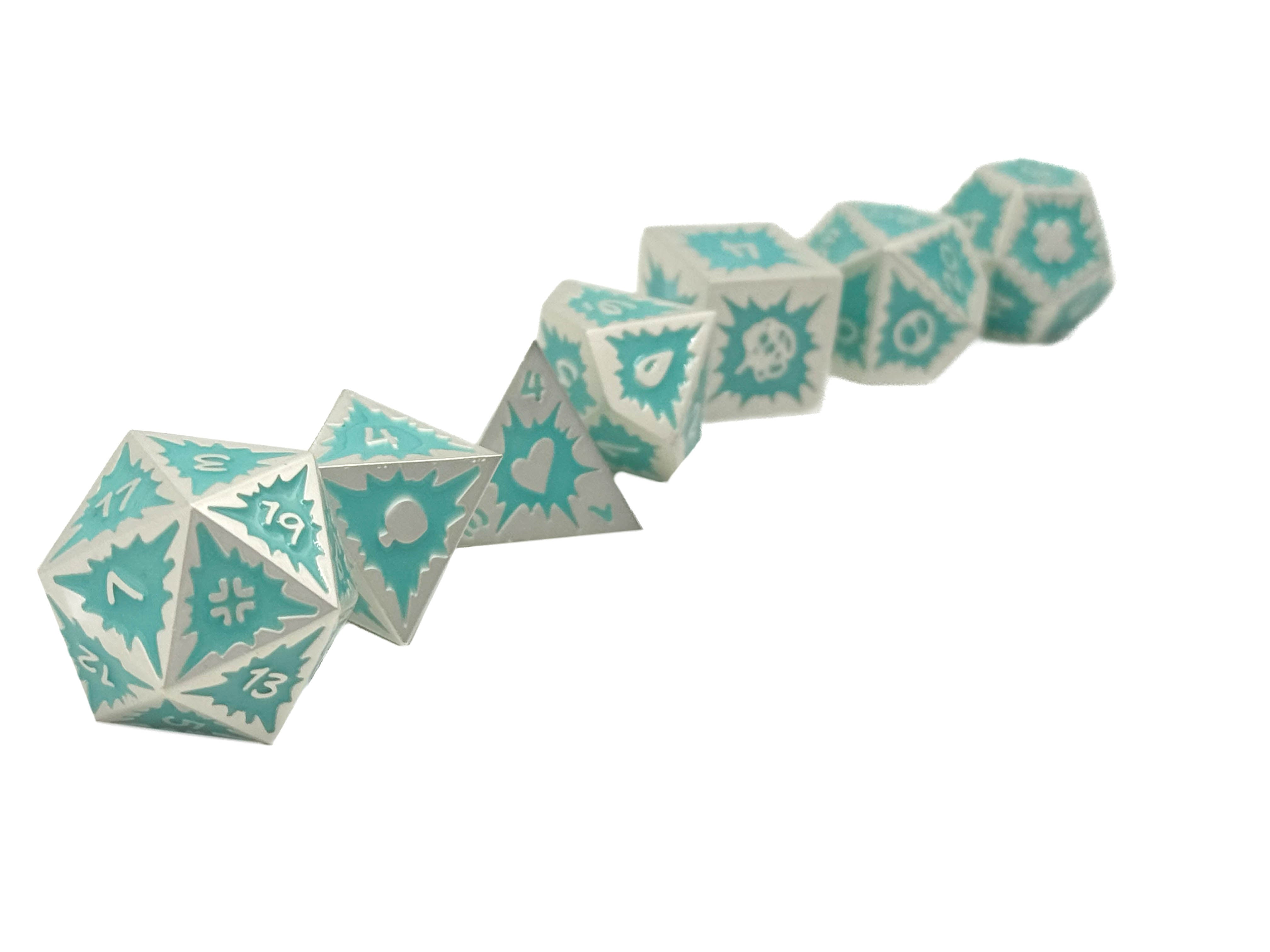 Anime Mystery Dice Set-Mystery Deals-Norse Foundry -mystery dice-dungeons and dragons-d&d-dungeons & dragons-mystery deal-Perfect for Tabletop RPGs