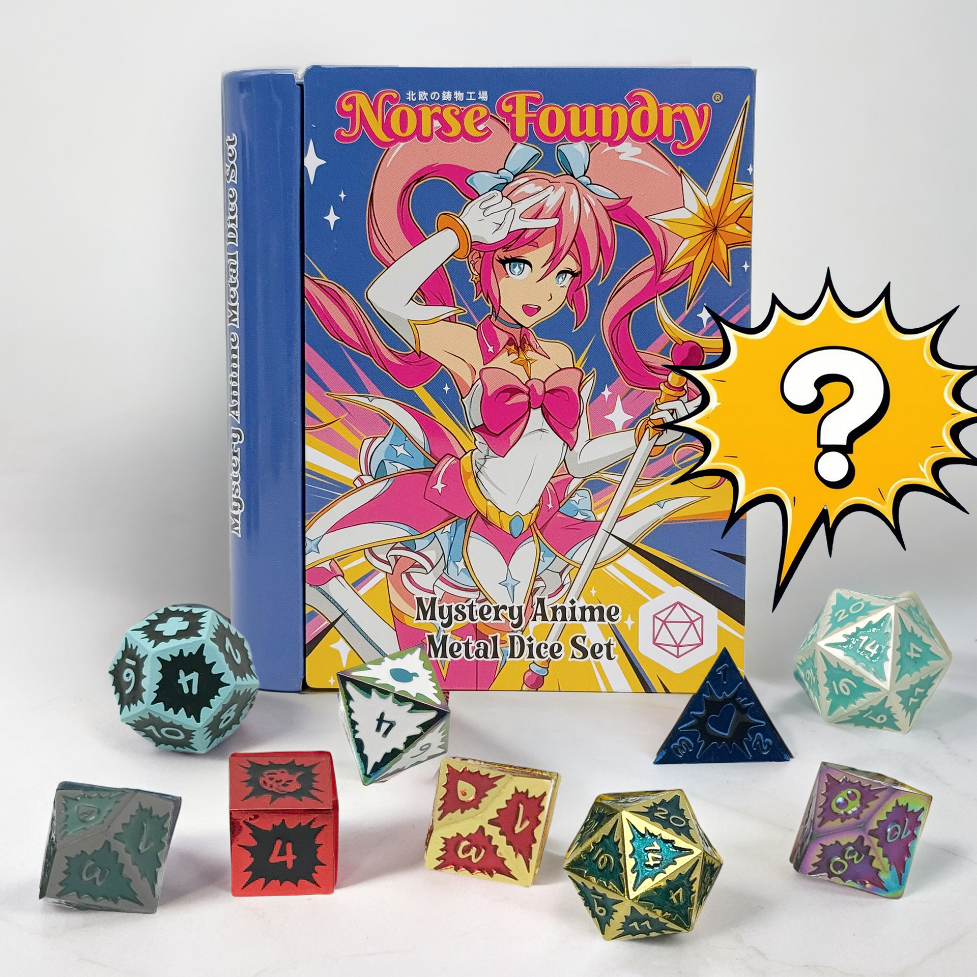 Anime Mystery Dice Set – Norse Foundry