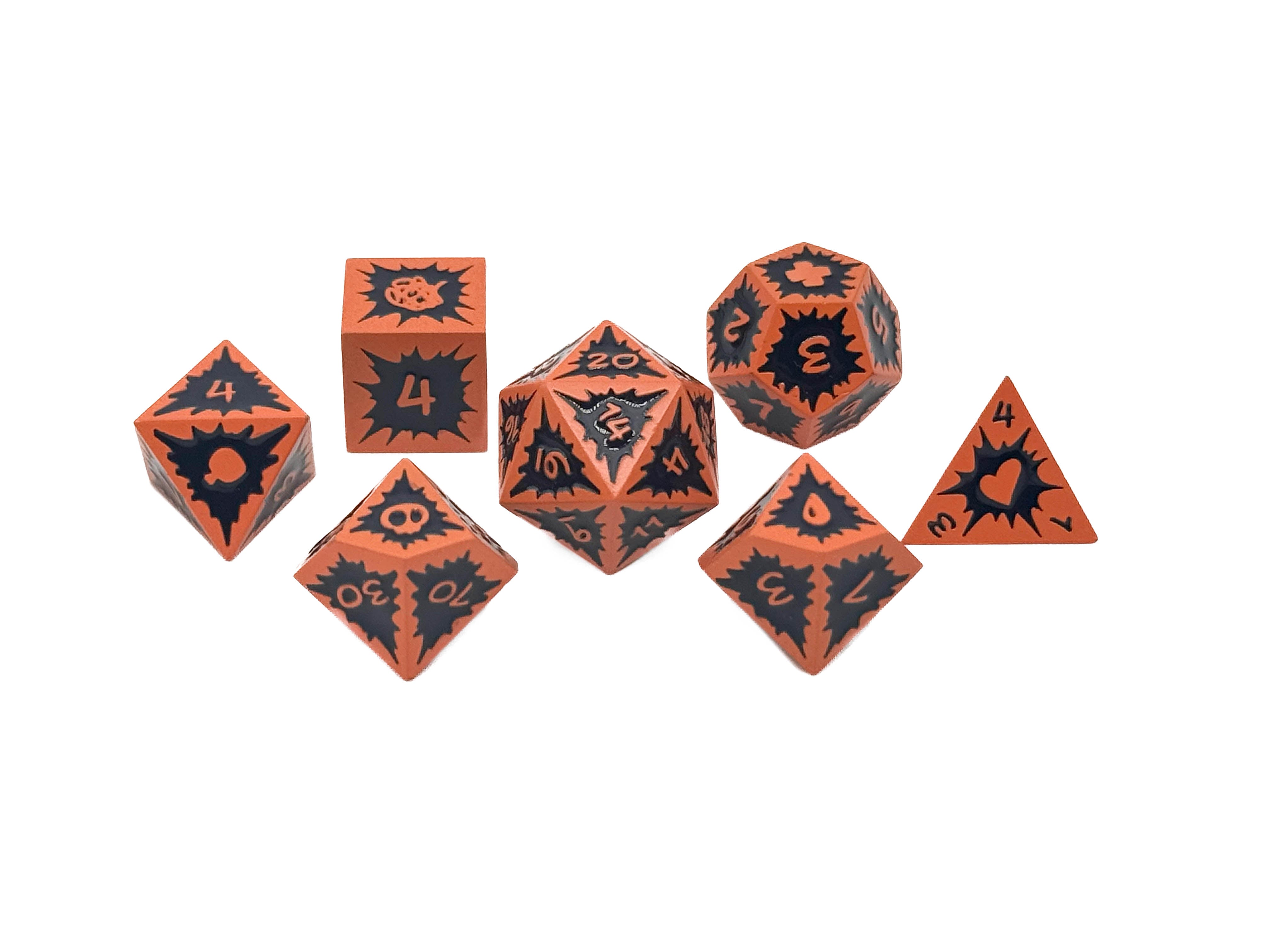 Anime Mystery Dice Set-Norse Foundry -Norse Foundry-mystery dice-dungeons and dragons-dnd-dungeons & dragons-mystery deal-Perfect for Tabletop RPGs