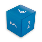 Aquamarine Cat's Eye - Single D6 Glass Dice-Glass Dice-Norse Foundry-DnD Dice-Glass Dice-D6-Glass D6-Collectible D6 Dice