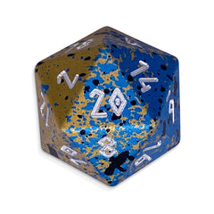 Single Wondrous Dice® D20 in Assassins Blade by