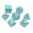 Banshee Wail - Norse Themed Metal Dice Set-Zinc Alloy Dice-Norse Foundry-Norse Foundry-dungeons & dragons-d&d dice set-rpg dice set-d20-metal dice set-d&d-perfect for tabletop rpgs