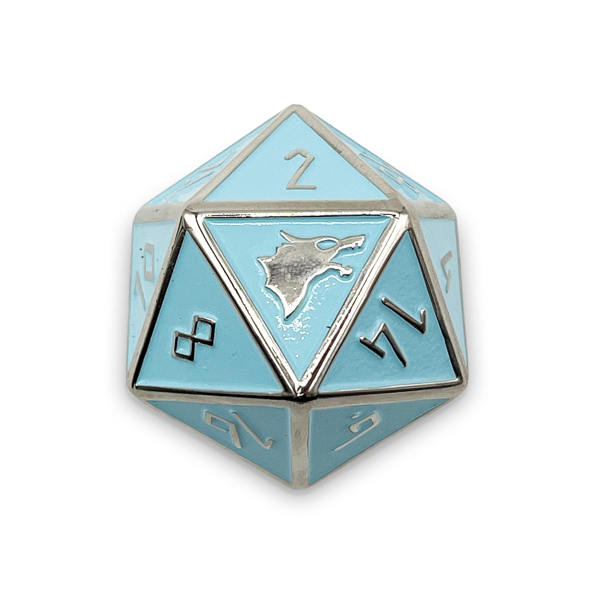 Banshees Wail - Norse 45MM Alloy Metal Boulder®-Metal - Zinc Alloy Dice-Norse Foundry-Norse Foundry-dungeons & dragons-d&d dice-rpg dice-d20-metal dice-d&d-45mm-oversize-boulder-perfect for tabletop rpgs