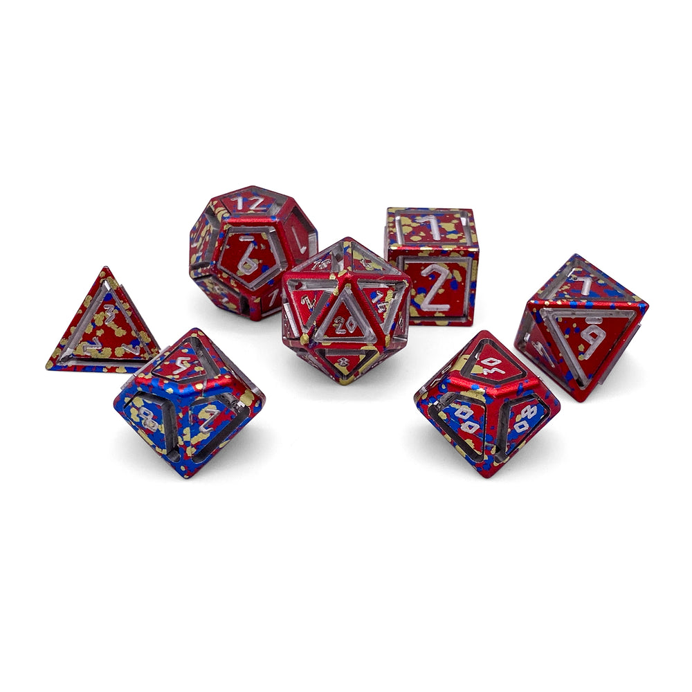 Nimbus™ 7 Piece RPG Set 6063 Aluminum Wondrous Dice