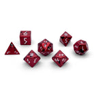 Berserker's Frenzy - 7 Piece RPG Set 6063 Aluminum Wondrous Dice-Wondrous Dice | Set of 7-Norse Foundry-Norse Foundry-aluminum dice-dungeons & dragons-d&d dice set-rpg dice set-aluminum d&d dice set-d&d-lightweight-perfect for tabletop rpgs