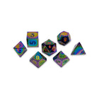 BiFrost - 7 Piece Metal D&D & RPGs Dice Set-Zinc Alloy Dice-Norse Foundry-Norse Foundry-dungeons & dragons-d&d dice set-rpg dice set-d20-metal dice set-d&d-perfect for tabletop rpgs