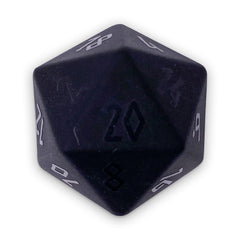Black Obsidian - Raised Boulder® 30mm Gemstone Dice