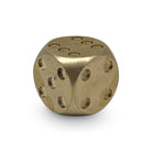 Bronze - 16mm D6 Pips True Metal Dice-Metal Dice-Norse Foundry-Norse Foundry-dungeons & dragons-d&d dice-rpg d6-metal d6-d&d-d6-warpips-pips-luxury dice-perfect for tabletop rpgs