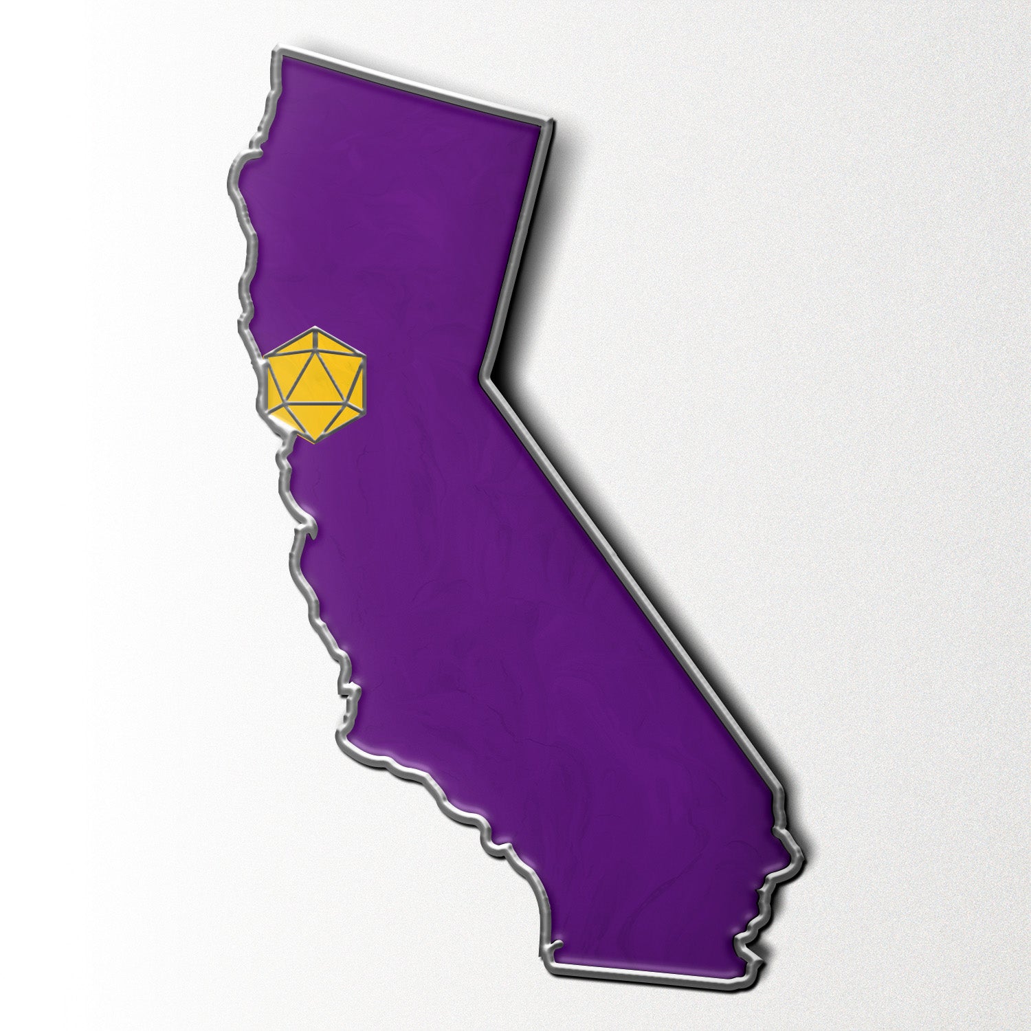 State Pin D20 - California