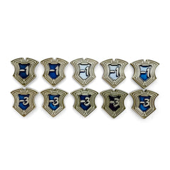 CCG Shield Tokens - Sapphire - 10 Pack