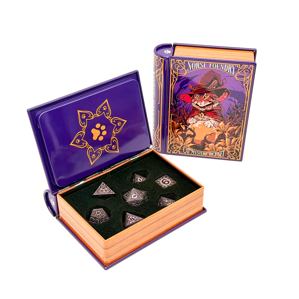 Cat Mystery Dice Set