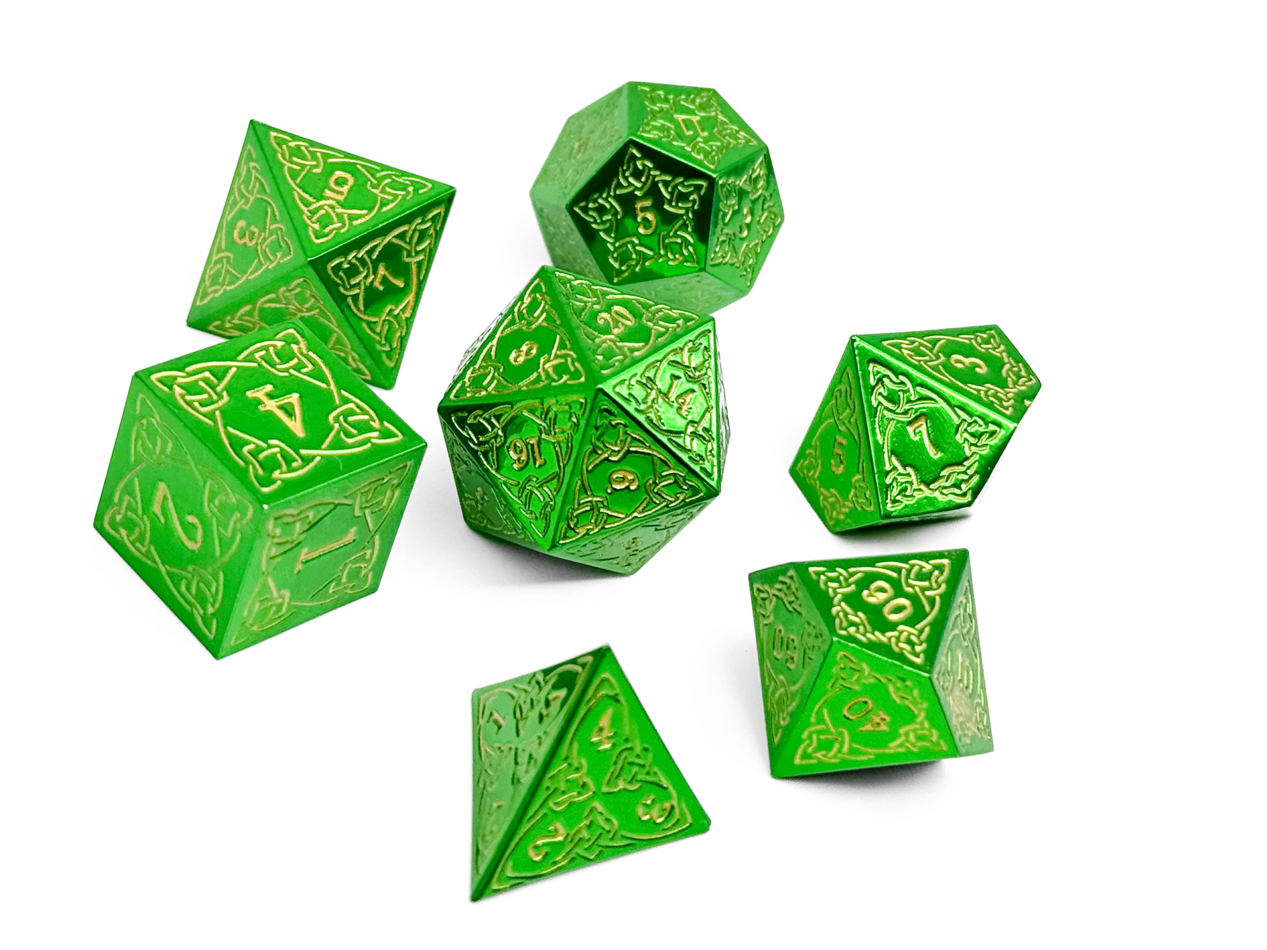 Celtic Mystery Dice Set-Norse Foundry-Norse Foundry-mystery dice-dungeons and dragons-dnd-dungeons & dragons-mystery deal-Perfect for Tabletop RPGs