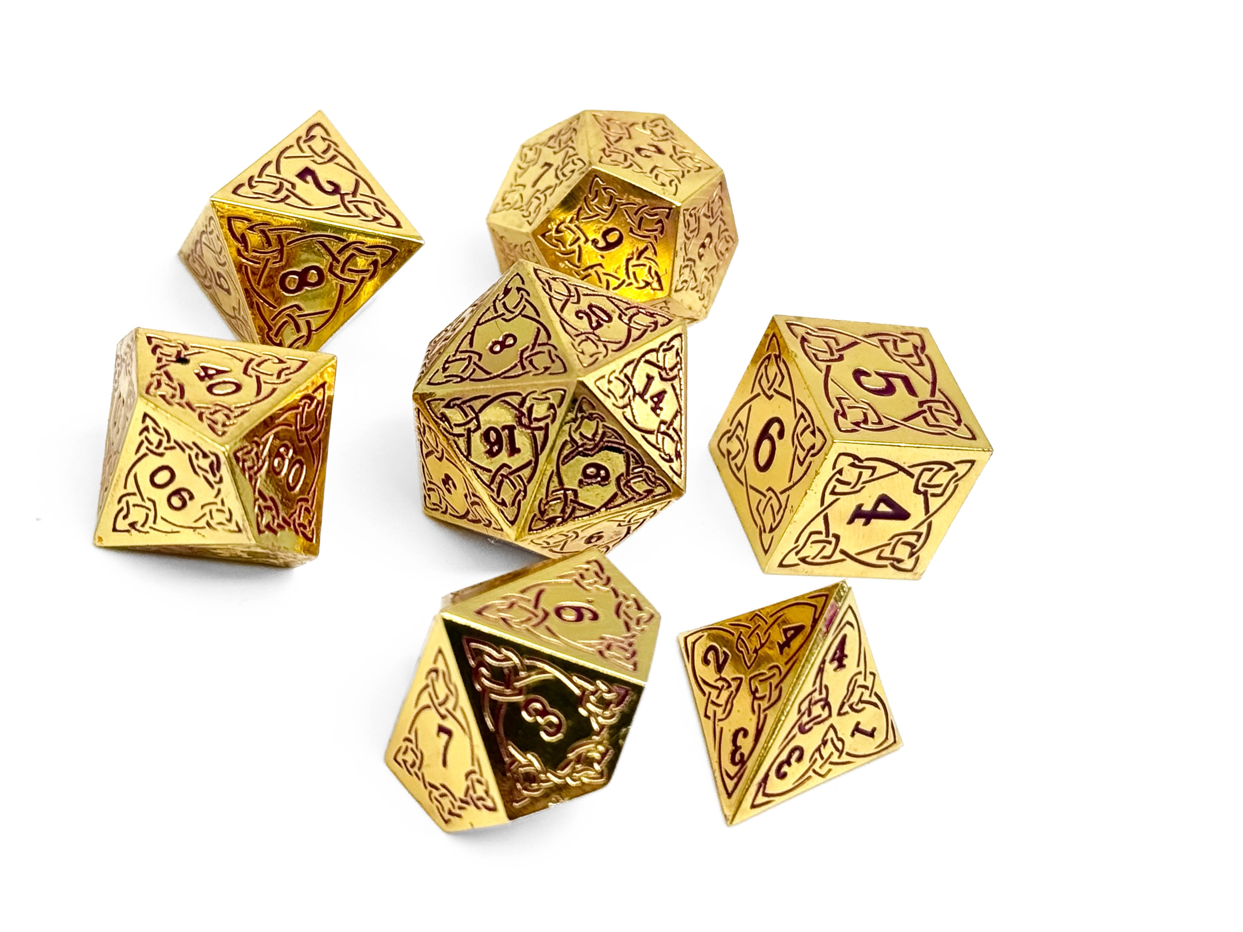 Celtic Mystery Dice Set-Norse Foundry-Norse Foundry-mystery dice-dungeons and dragons-dnd-dungeons & dragons-mystery deal-Perfect for Tabletop RPGs