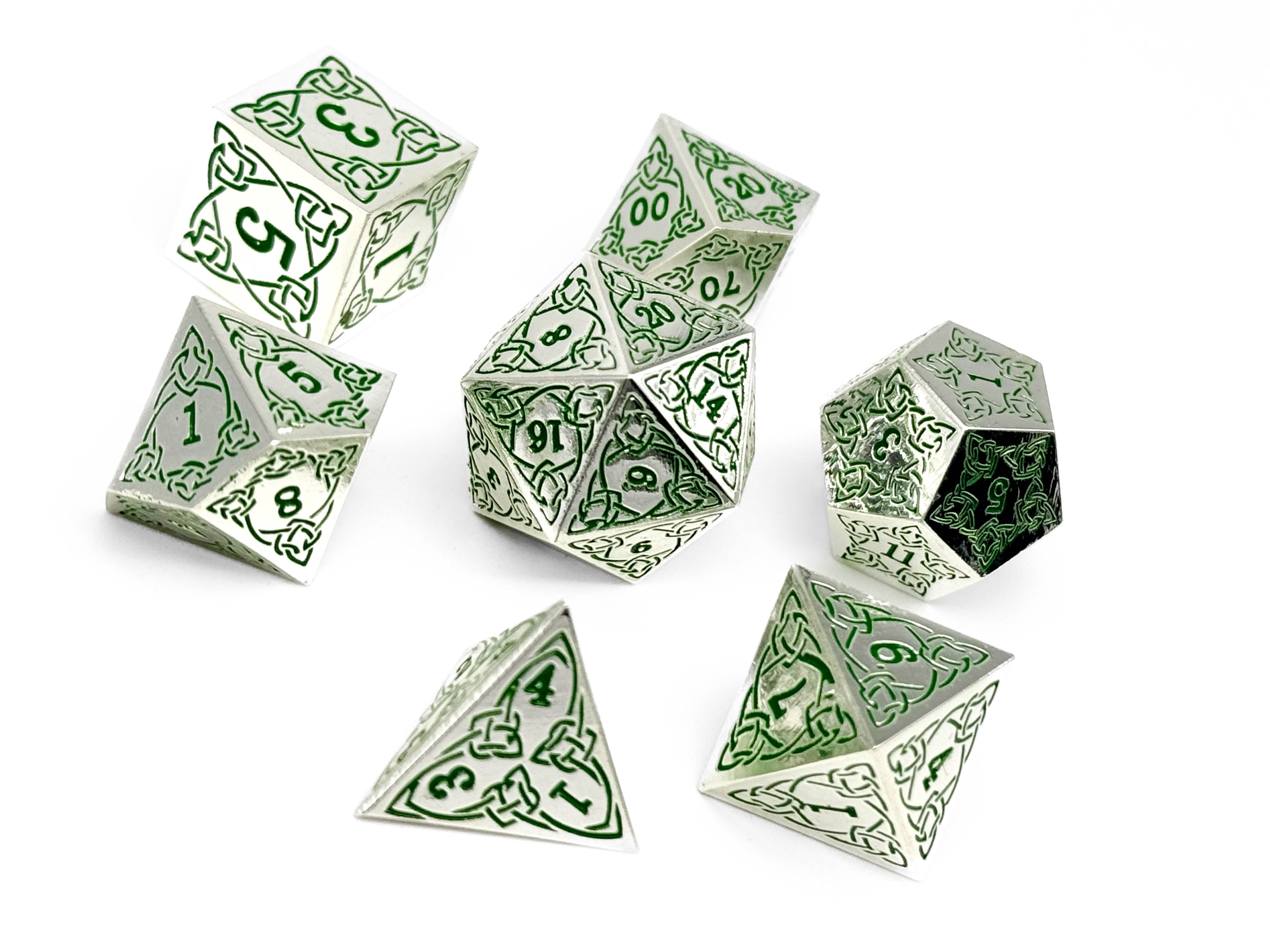 Celtic Mystery Dice Set-Norse Foundry-Norse Foundry-mystery dice-dungeons and dragons-dnd-dungeons & dragons-mystery deal-Perfect for Tabletop RPGs