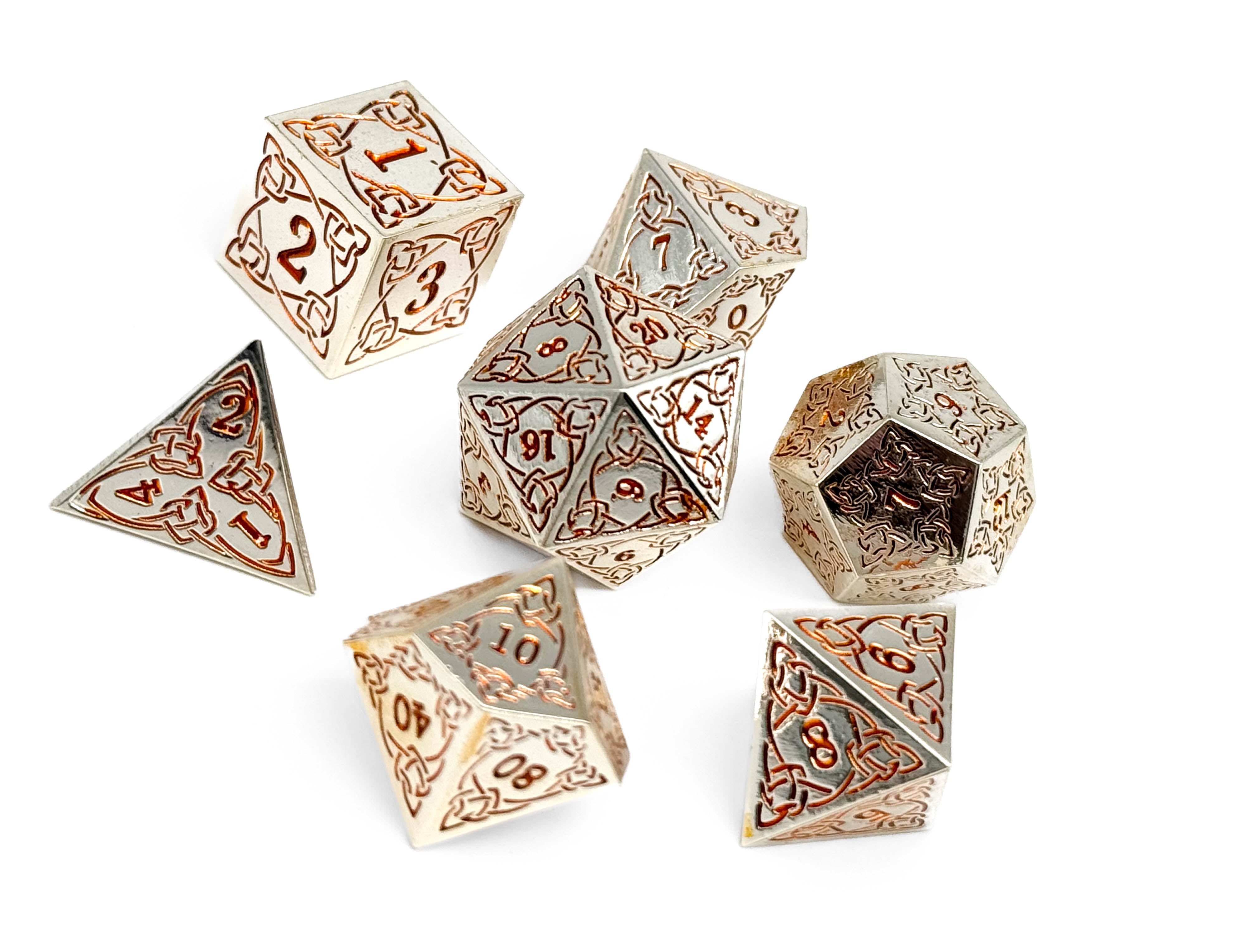Celtic Mystery Dice Set-Norse Foundry-Norse Foundry-mystery dice-dungeons and dragons-dnd-dungeons & dragons-mystery deal-Perfect for Tabletop RPGs