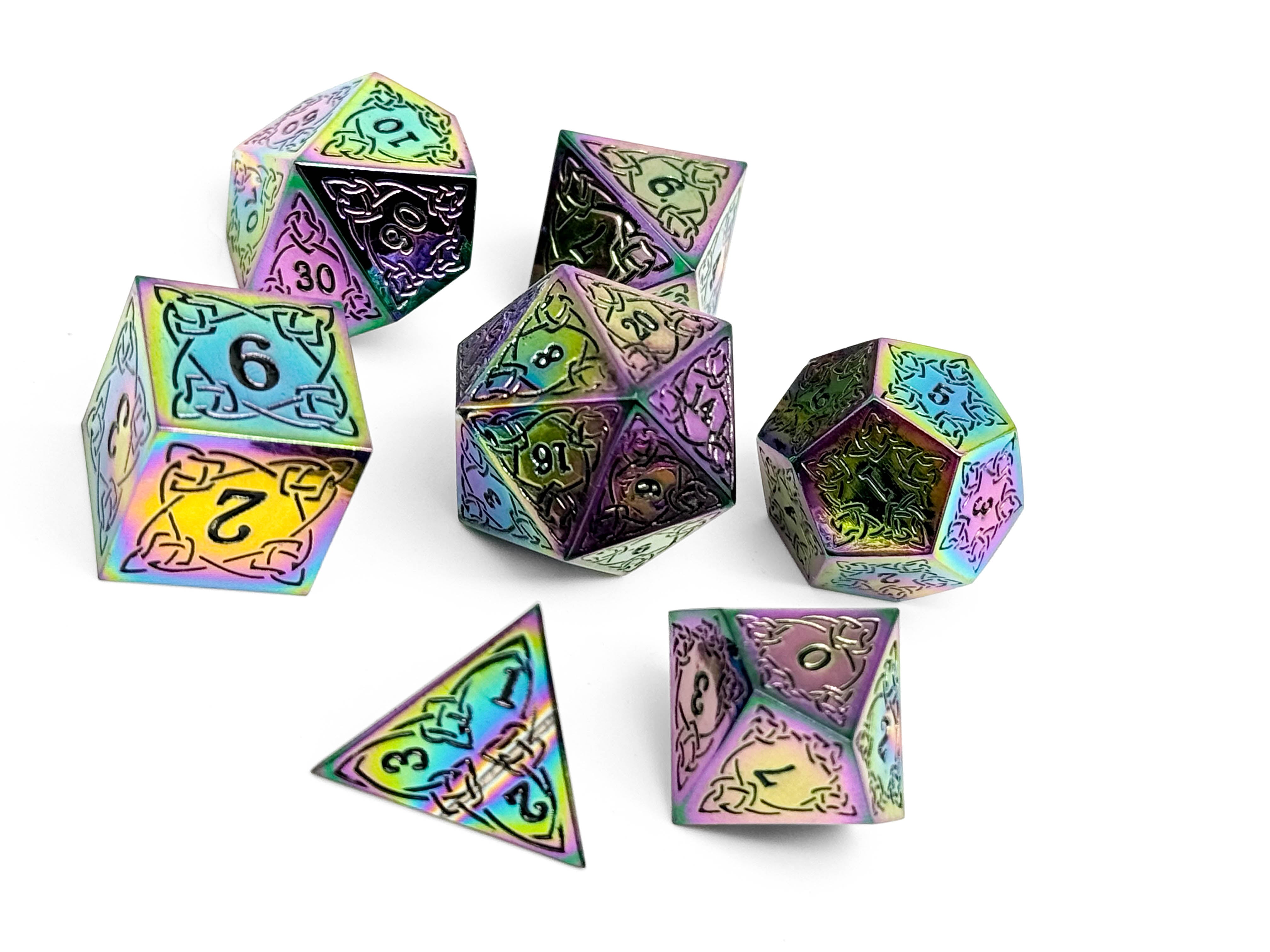 Celtic Mystery Dice Set-Norse Foundry-Norse Foundry-mystery dice-dungeons and dragons-dnd-dungeons & dragons-mystery deal-Perfect for Tabletop RPGs