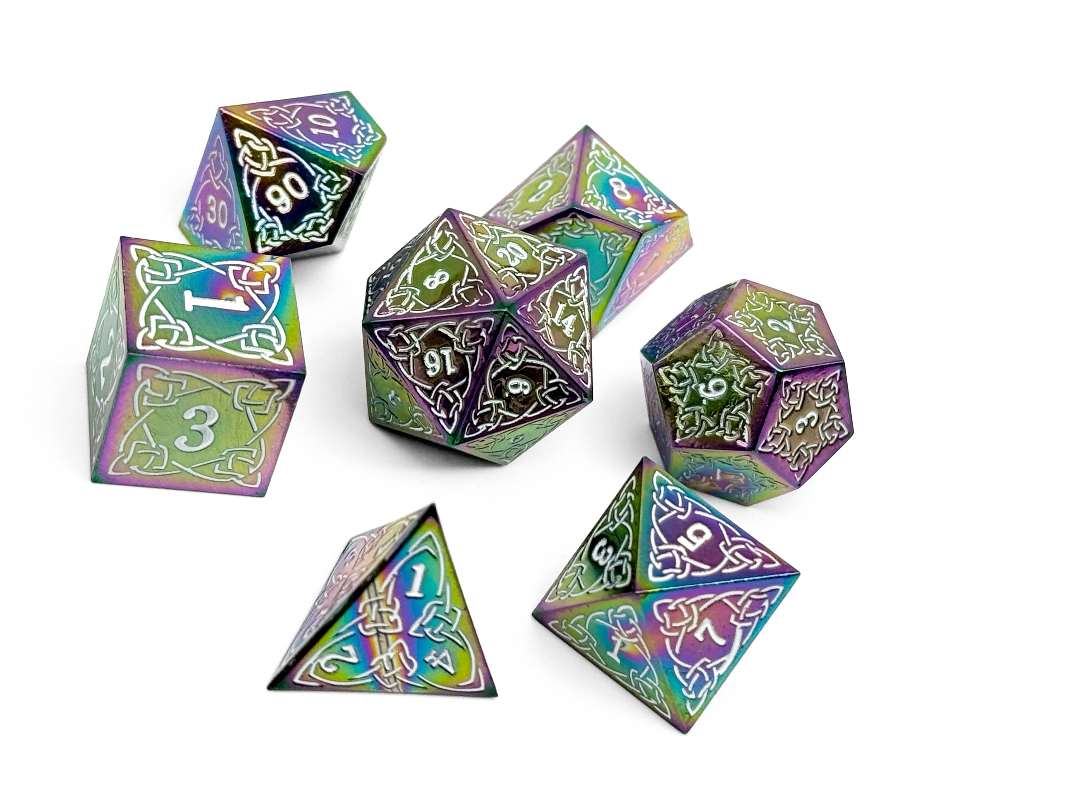 Celtic Mystery Dice Set-Norse Foundry-Norse Foundry-mystery dice-dungeons and dragons-dnd-dungeons & dragons-mystery deal-Perfect for Tabletop RPGs
