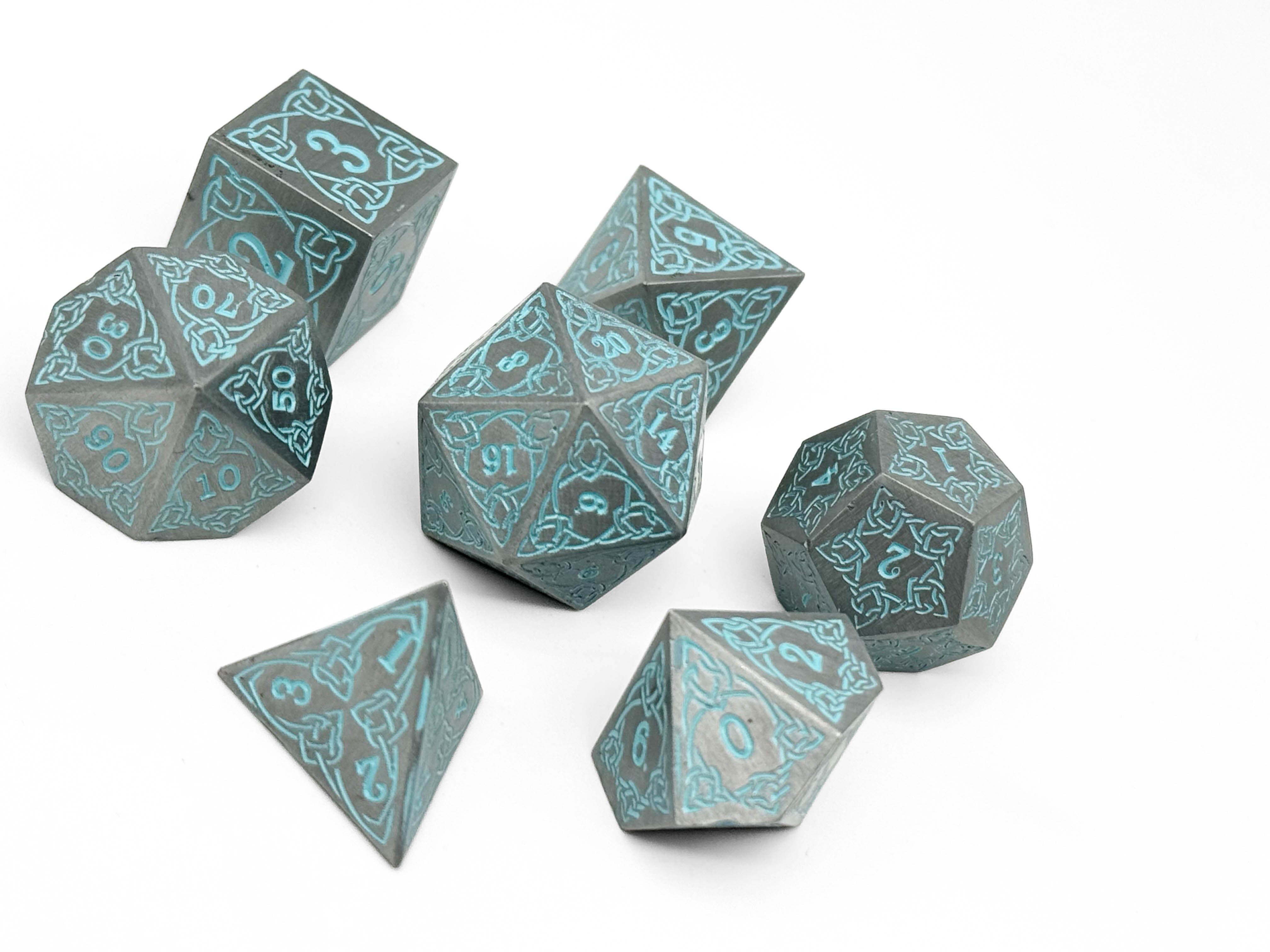 Celtic Mystery Dice Set-Norse Foundry-Norse Foundry-mystery dice-dungeons and dragons-dnd-dungeons & dragons-mystery deal-Perfect for Tabletop RPGs