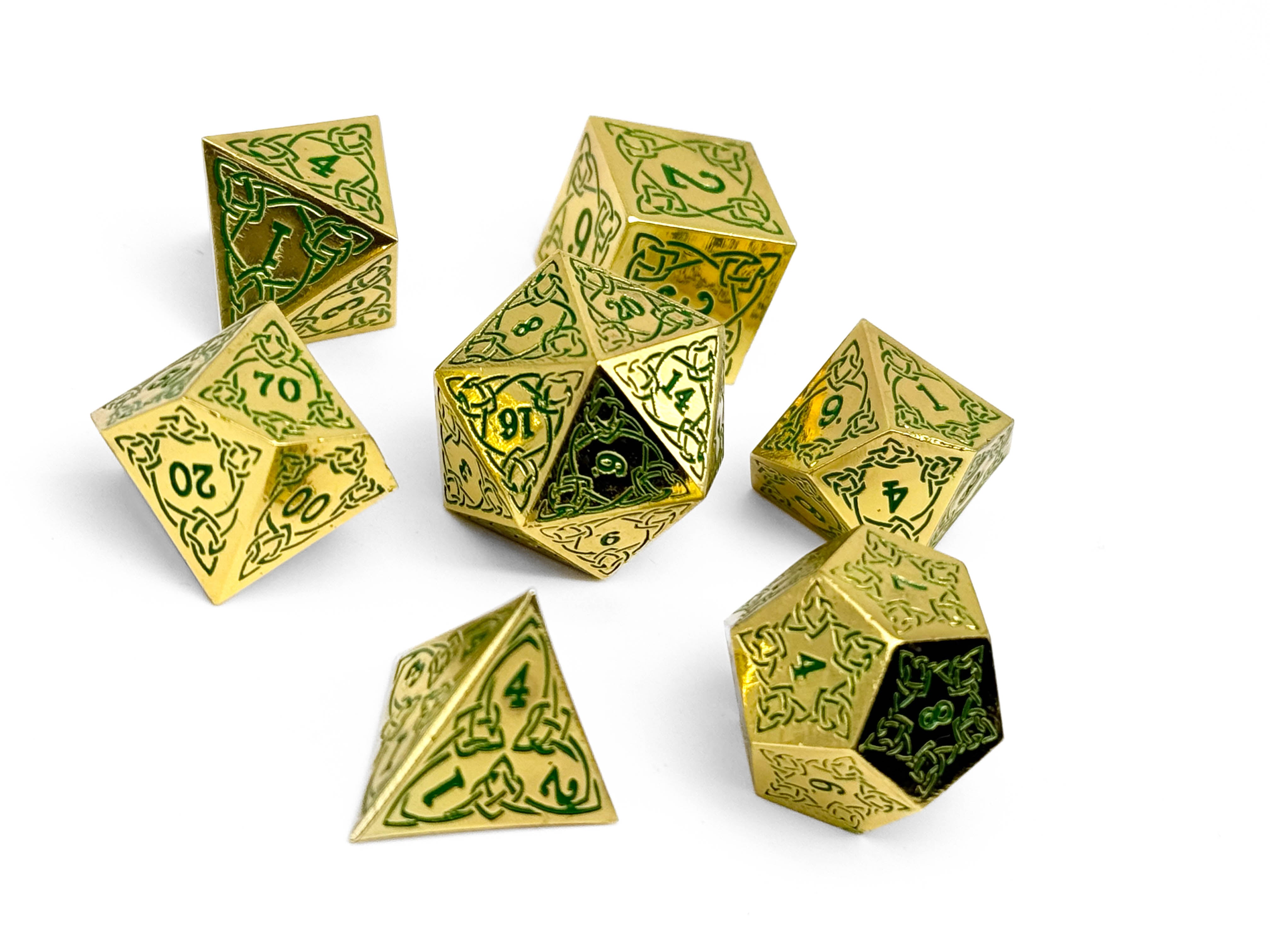 Celtic Mystery Dice Set-Norse Foundry-Norse Foundry-mystery dice-dungeons and dragons-dnd-dungeons & dragons-mystery deal-Perfect for Tabletop RPGs