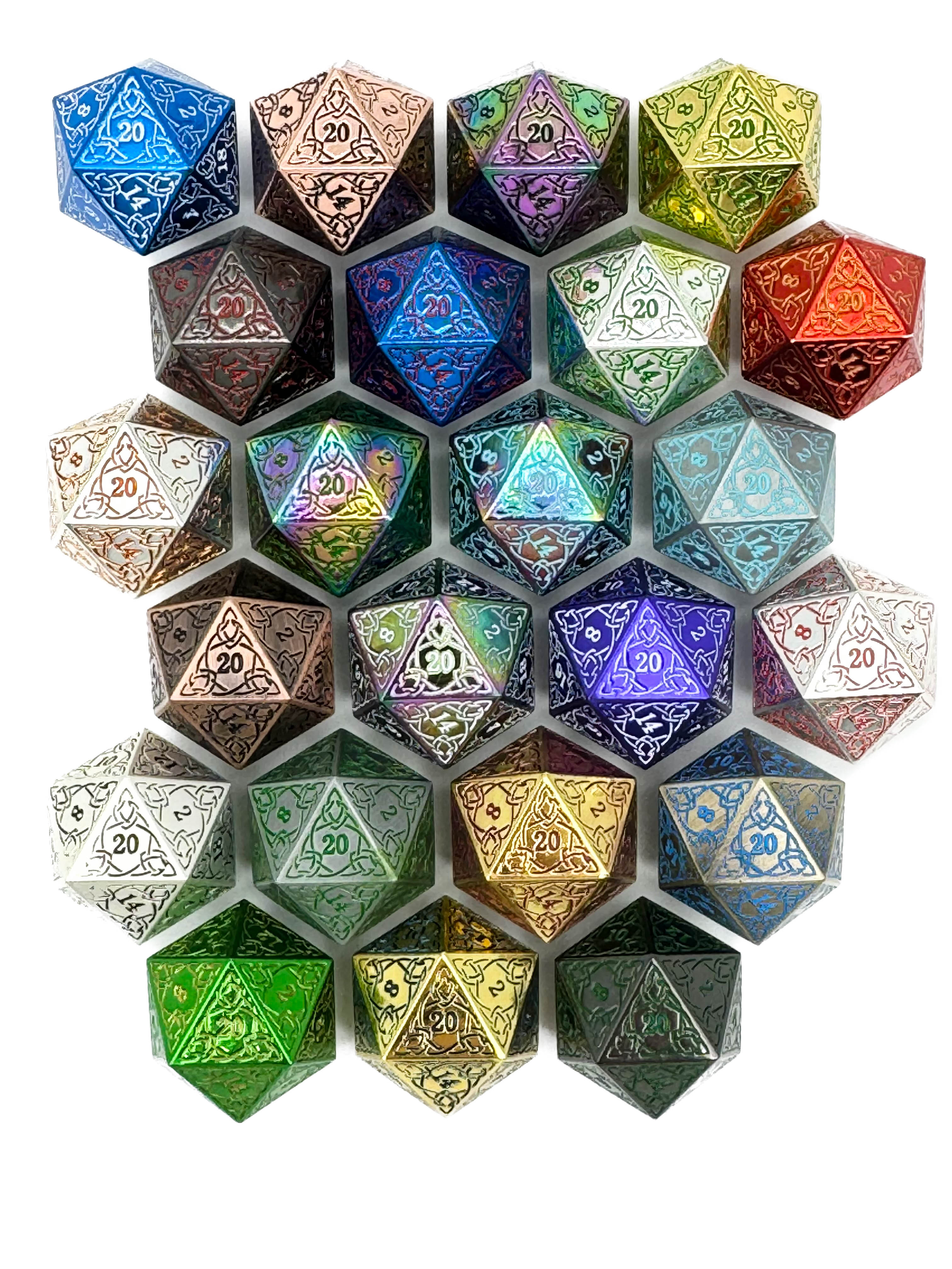 Celtic Mystery Dice Set-Norse Foundry-Norse Foundry-mystery dice-dungeons and dragons-dnd-dungeons & dragons-mystery deal-Perfect for Tabletop RPGs