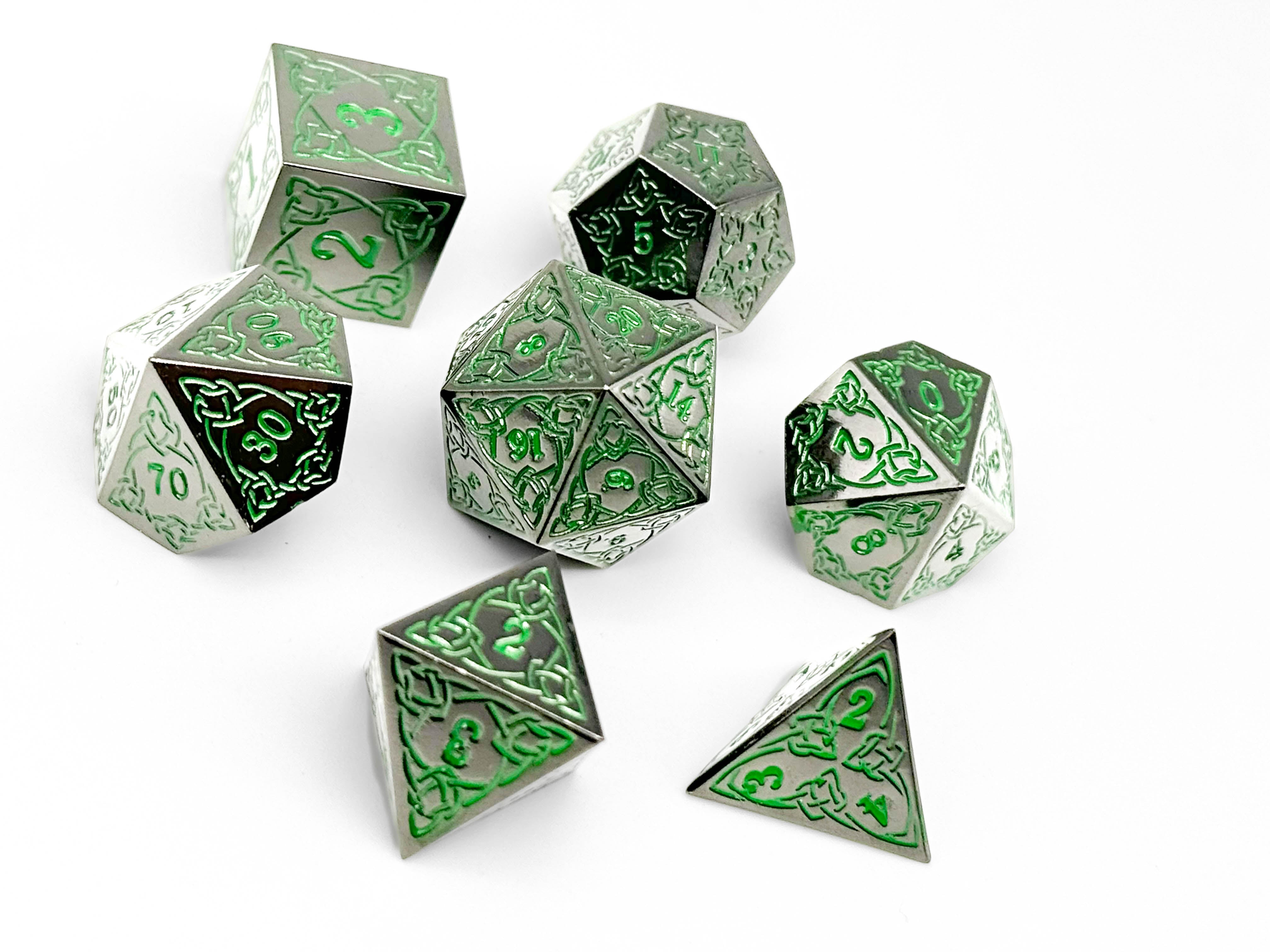 Celtic Mystery Dice Set-Norse Foundry-Norse Foundry-mystery dice-dungeons and dragons-dnd-dungeons & dragons-mystery deal-Perfect for Tabletop RPGs