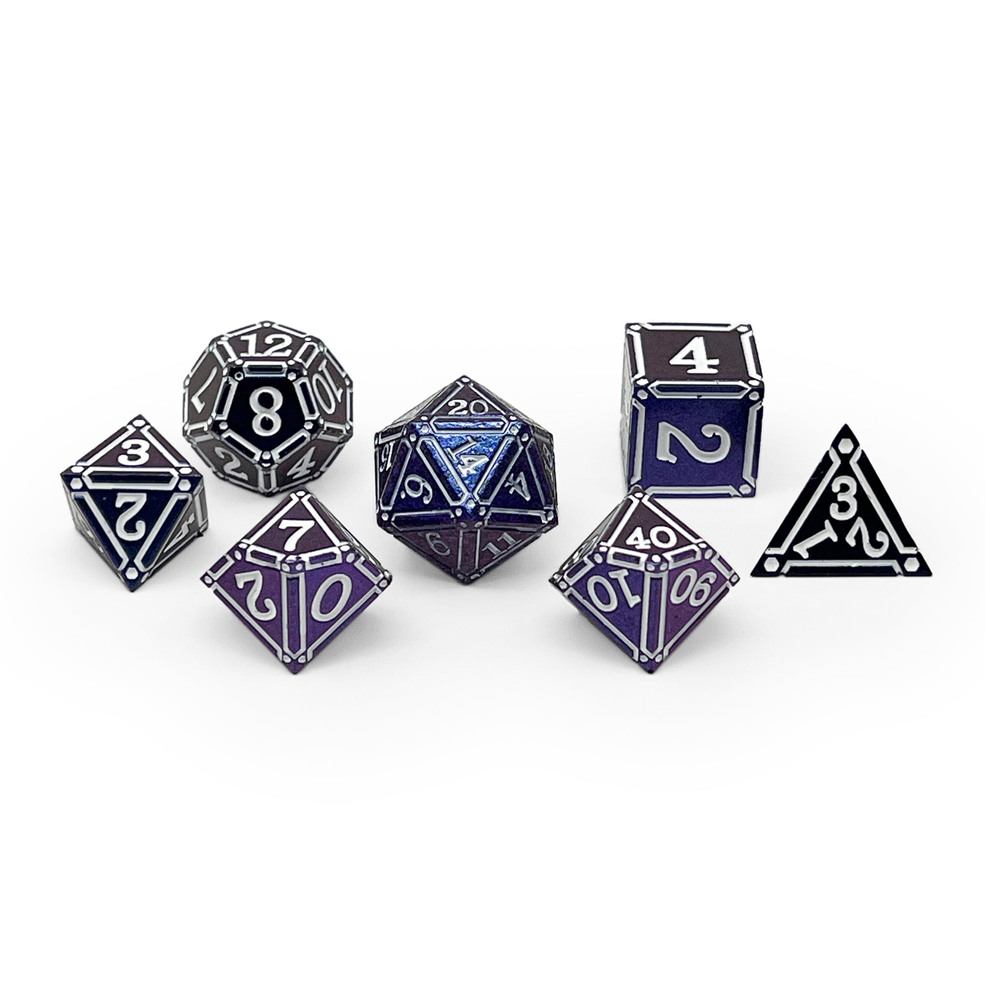 Ironworks - Chalice 7 Piece RPG set Alloy Dice