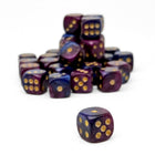 Chaotic Vortex - Set of 36 - 12mm Pips by Hexed®-Plastic Dice-Hexed-Norse Foundry-dungeons & dragons-d&d dice-rpg d6-plastic d6-d&d-d6-warpips-pips-perfect for tabletop rpgs