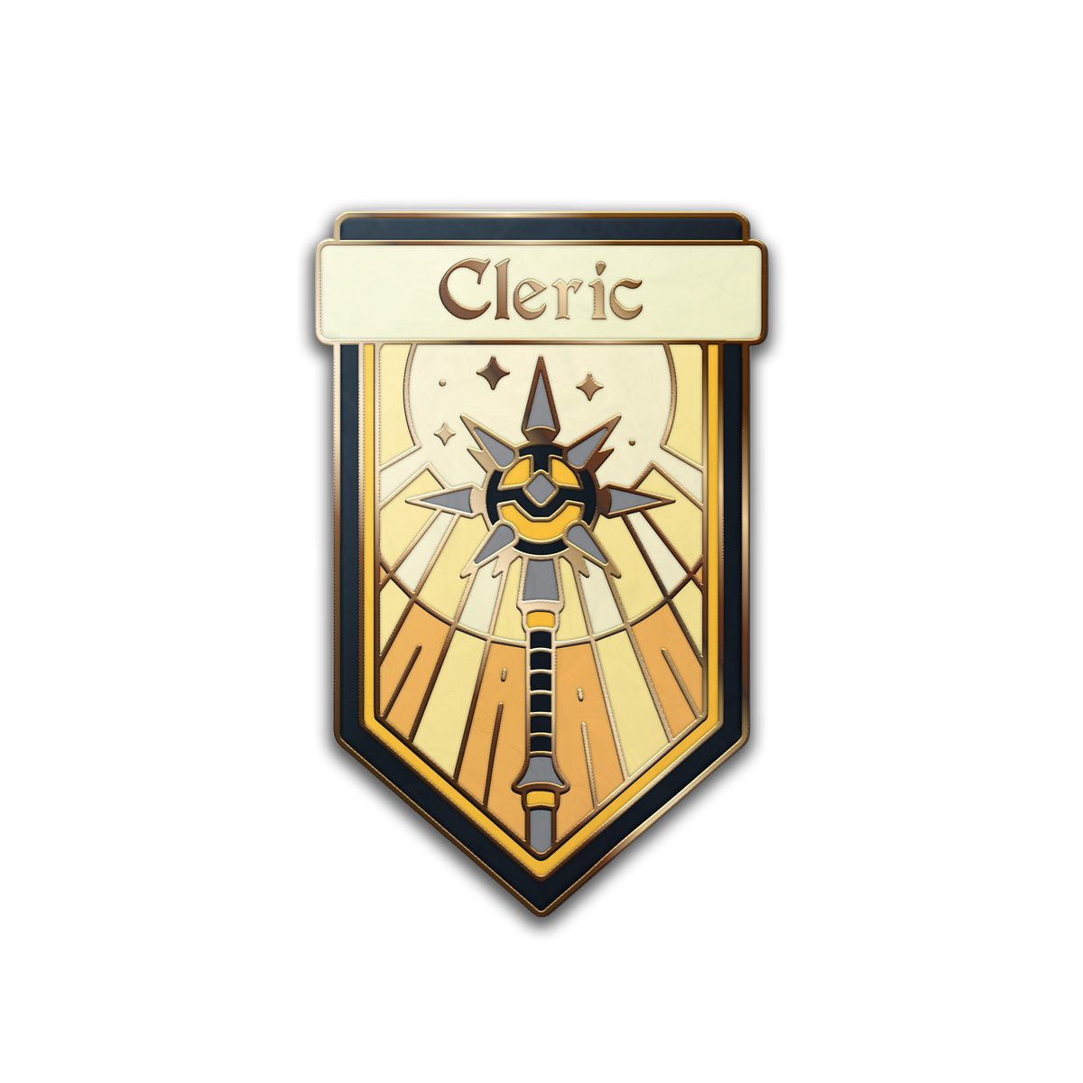 Pin Dd Class Pin - Cleric – Norse Foundry