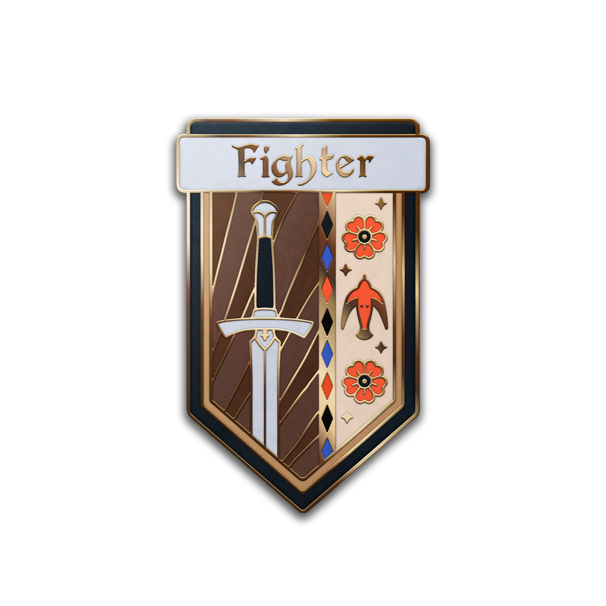 Class Pin - Fighter – Norse Foundry