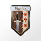 Class Pin - Fighter-Enamel Pin-Norse Foundry -d&d-dungeons & dragons-accessories-dnd pin-class pin-pin collections