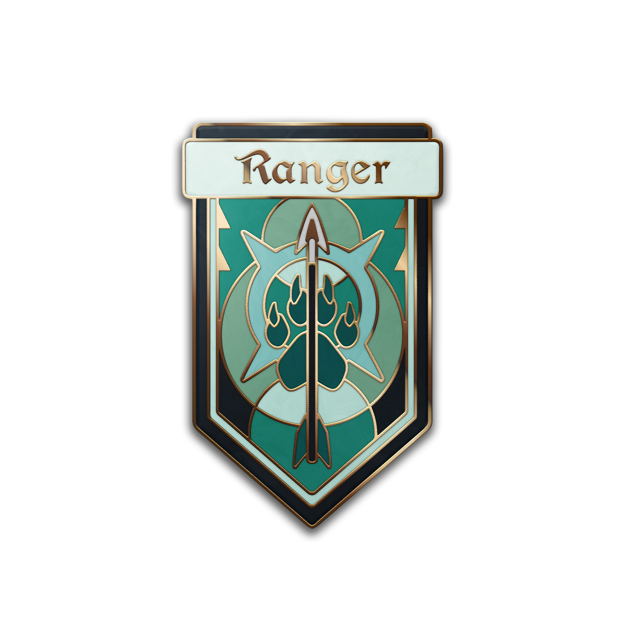 Class Pin - Ranger-Enamel Pin-Norse Foundry -D&D Enamel Pin-D&D Pin-Dungeons and Dragons Enamel Pin-D&D Accessories