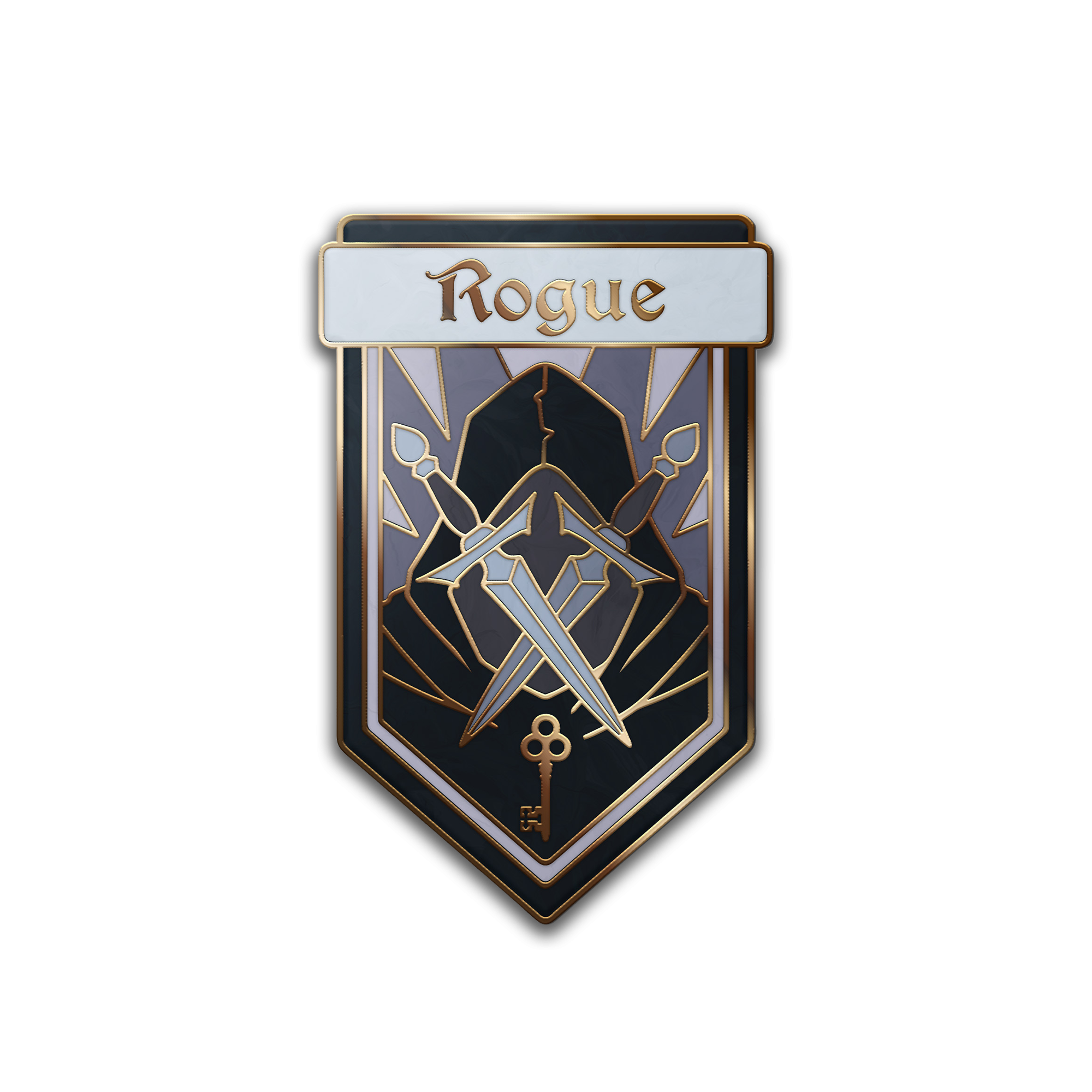Class Pin - Rogue-Enamel Pin-Norse Foundry -D&D Enamel Pin-D&D Pin-Dungeons and Dragons Enamel Pin-D&D Accessories