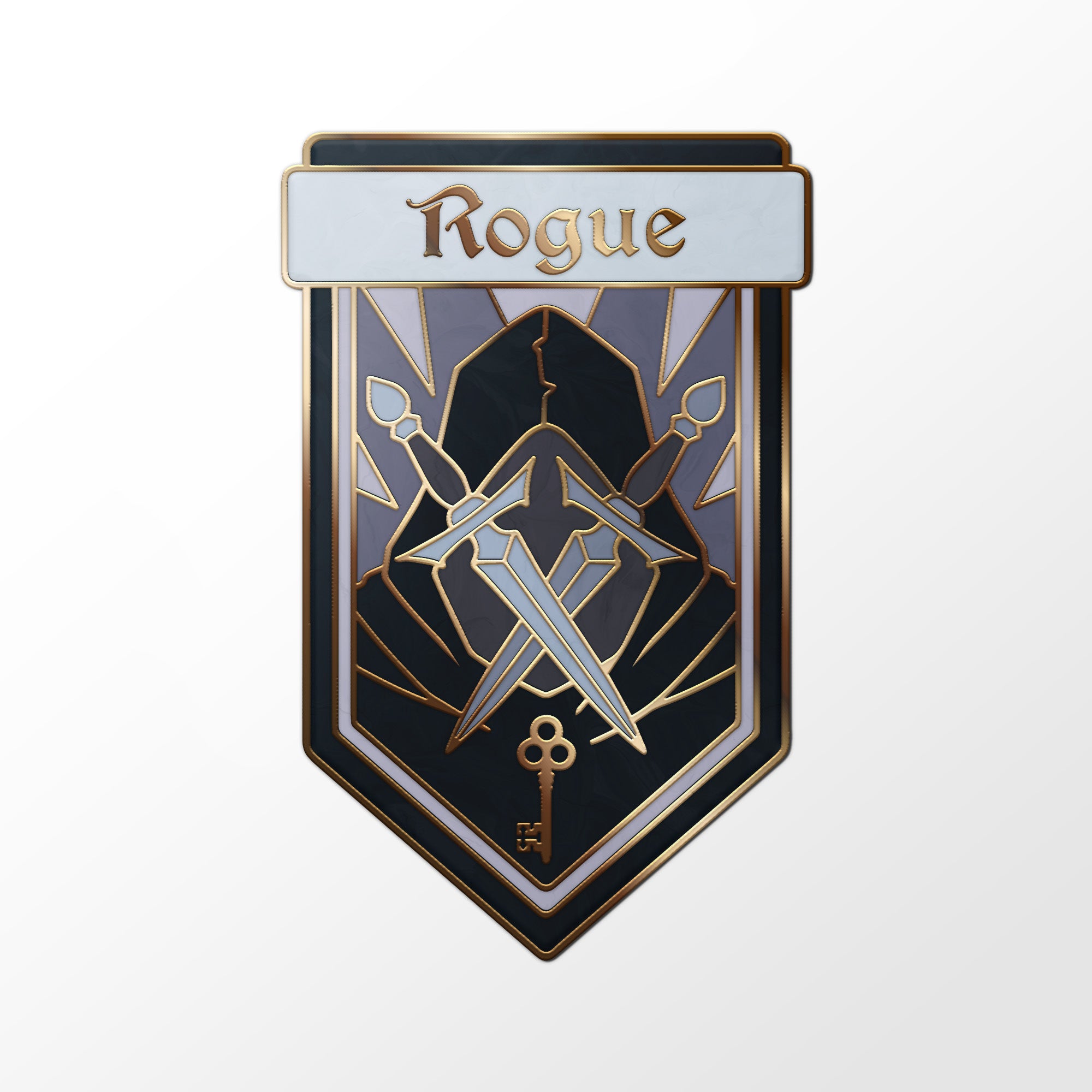 Class Pin - Rogue-Enamel Pin-Norse Foundry -d&d-dungeons & dragons-accessories-d&d pin-class pin-pin collections