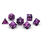 Conqueror's Might - 7 Piece RPG Set 6063 Aluminum Wondrous Dice-Wondrous Dice | Set of 7-Norse Foundry-Norse Foundry-aluminum dice-dungeons & dragons-d&d dice set-rpg dice set-aluminum d&d dice set-d&d-lightweight-perfect for tabletop rpgs