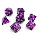 Conqueror's Might - 7 Piece RPG Set 6063 Aluminum Wondrous Dice-Wondrous Dice | Set of 7-Norse Foundry-Norse Foundry-aluminum dice-dungeons & dragons-d&d dice set-rpg dice set-aluminum d&d dice set-d&d-lightweight-perfect for tabletop rpgs