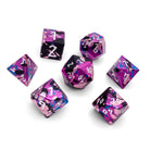 Cosmic Horror - 7 Piece RPG Set 6063 Aluminum Wondrous Dice-Aluminum Dice-Norse Foundry-Norse Foundry-aluminum dice-dungeons & dragons-d&d dice set-rpg dice set-aluminum d&d dice set-d&d-lightweight-perfect for tabletop rpgs