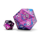 Cosmic Horror - Boulder® 55mm 6063 Aluminum Wondrous Dice-Dice-Norse Foundry-Norse Foundry-aluminum dice-dungeons & dragons-d&d dice-rpg dice-d20-d&d-55mm-oversize-boulder-perfect for tabletop rpgs