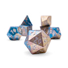 Cotton Candy - 7 Piece RPG Set 6063 Aluminum Wondrous Dice-Wondrous Dice | Set of 7-Norse Foundry-Norse Foundry-aluminum dice-dungeons & dragons-d&d dice set-rpg dice set-aluminum d&d dice set-d&d-lightweight-perfect for tabletop rpgs