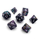Court Jester - 7 Piece RPG Set 6063 Aluminum Wondrous Dice-Wondrous Dice | Set of 7-Norse Foundry-Norse Foundry-aluminum dice-dungeons & dragons-d&d dice set-rpg dice set-aluminum d&d dice set-d&d-lightweight-perfect for tabletop rpgs