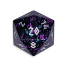 Court Jester - Single D20 6063 Aluminum Wondrous Dice-Aluminum Dice-Norse Foundry-Norse Foundry-aluminum dice-dungeons & dragons-d&d-rpg dice-aluminum d&d-lightweight-perfect for tabletop rpgs