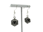 Cursed Blade - Ioun Stone D20 Dice Earrings by Norse Foundry-Earrings-Norse Foundry-dungeons and dragons-d&d-dungeons & dragons-earrings-d&d accessories-dice earrings-d20 earrings