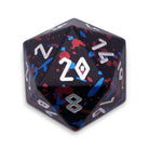 Dark Circus - Boulder® 55mm 6063 Aluminum Wondrous Dice-Aluminum Dice-Norse Foundry-Norse Foundry-aluminum dice-dungeons & dragons-d&d dice-rpg dice-d20-d&d-55mm-oversize-boulder-perfect for tabletop rpgs