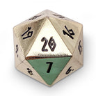 Dead Man's Gold Metal Countdown Dice 25mm-Zinc Alloy Dice-Norse Foundry-Norse Foundry-dungeons & dragons-d&d dice-rpg d20-metal d20-d&d-d20-countdown-25mm-perfect for tabletop rpgs