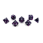 Death Knight - 7 Piece RPG Set 6063 Aluminum Wondrous Dice-Wondrous Dice | Set of 7-Norse Foundry-Norse Foundry-aluminum dice-dungeons & dragons-d&d dice set-rpg dice set-aluminum d&d dice set-d&d-lightweight-perfect for tabletop rpgs