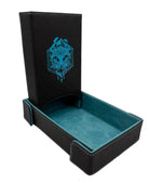 Dice Tray / Tower Bundle: Roll for Adventure-Dice Tray-Norse Foundry -Dice Tray Dice Tower-DND Tray-D&D Dice Tower-DnD Accessories-Dice Rolling Tower with Tray-Portable Dice Tower Set