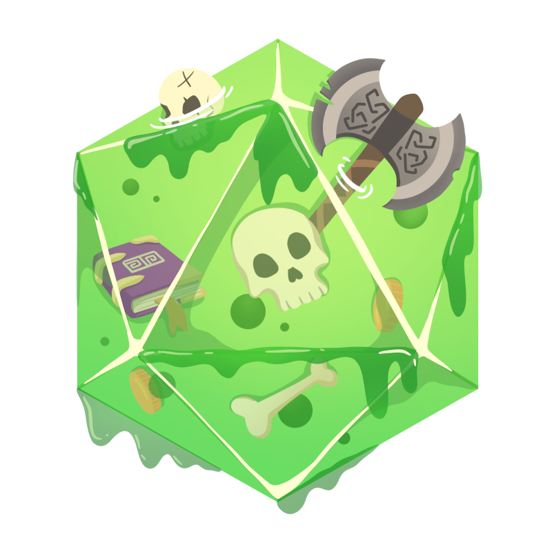 Die Cut Decal - Ooze of Doom-Norse Foundry-dnd-dungeons & dragons-accessories-dnd stickers-class stickers-collections